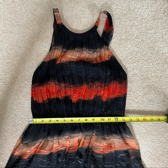 Alice + Olivia NWT red black halter a line dress - Picture 10 of 11
